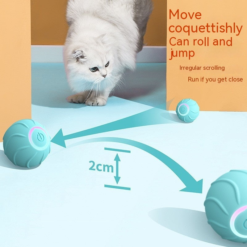 Smart Rolling Cat Ball - Automatic Interactive Toy for Indoor Cats