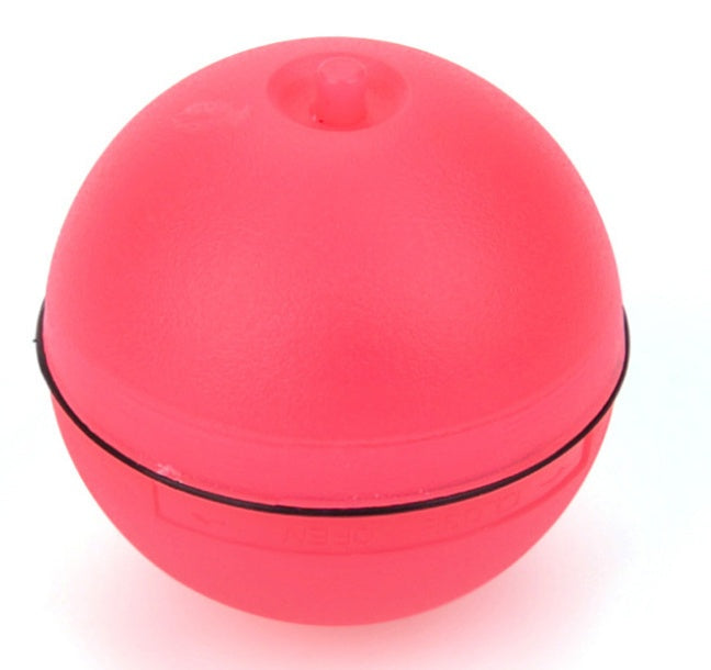 LED Rolling Cat Ball - Self-Rotating Toy with Catnip and Feather