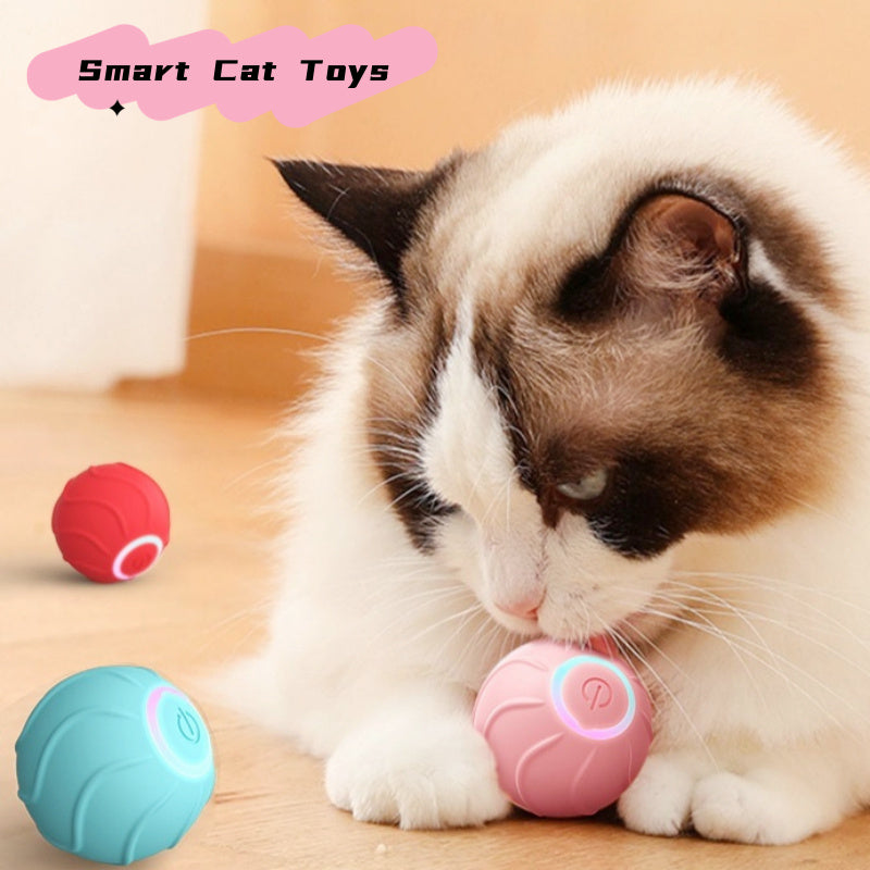 Smart Rolling Cat Ball - Automatic Interactive Toy for Indoor Cats