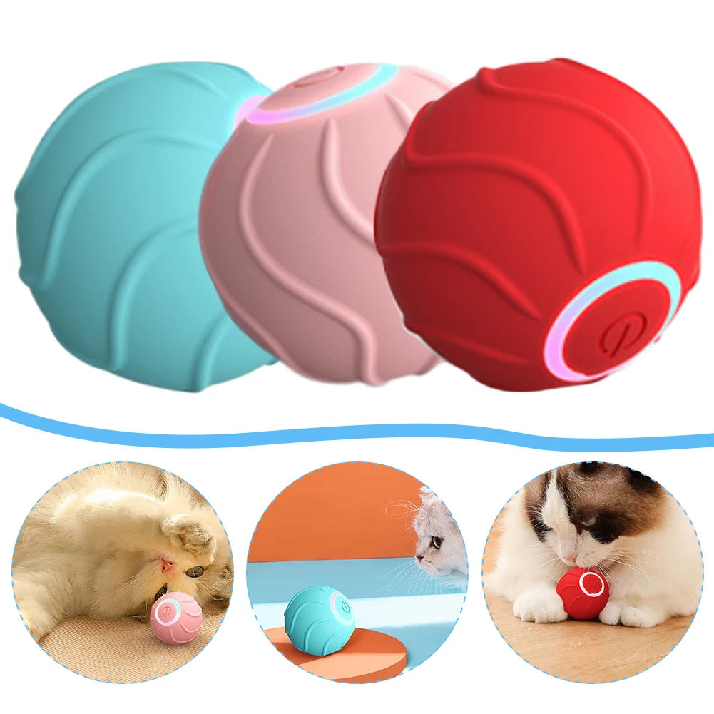 Smart Rolling Cat Ball - Automatic Interactive Toy for Indoor Cats