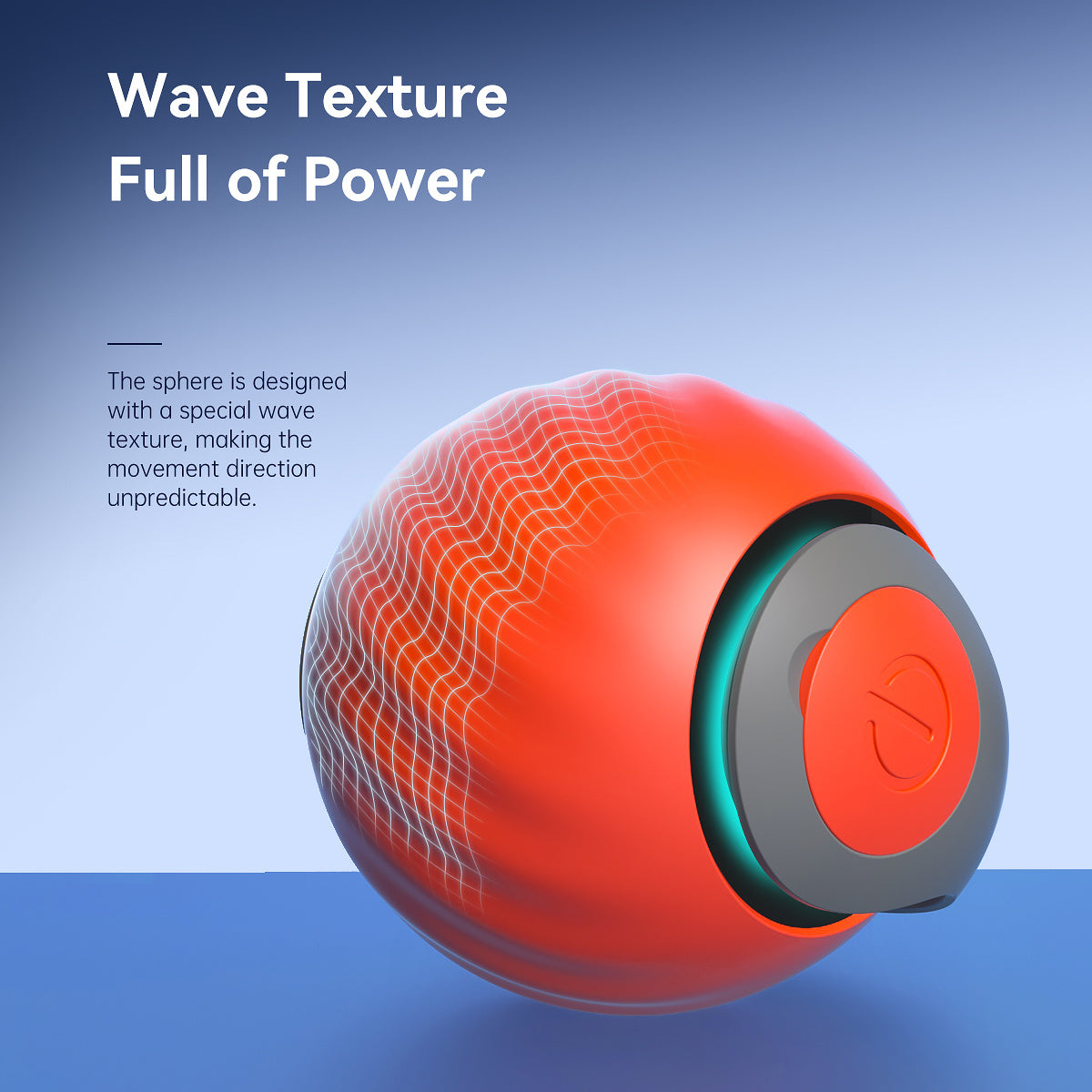2-in-1 Smart Cat Ball with Teaser Wand - USB-C Rechargeable